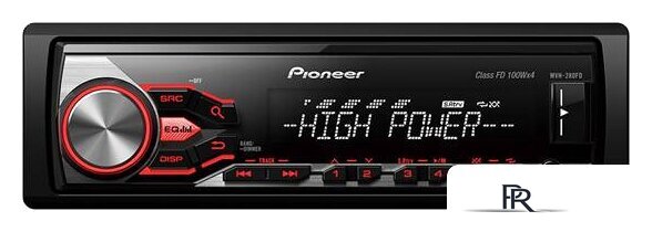 USB-магнитола Pioneer MVH-280FD - Изображение №1 — Интернет-магазин ПроЗаказ