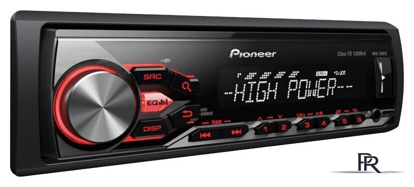 USB-магнитола Pioneer MVH-280FD - Изображение №2 — Интернет-магазин ПроЗаказ