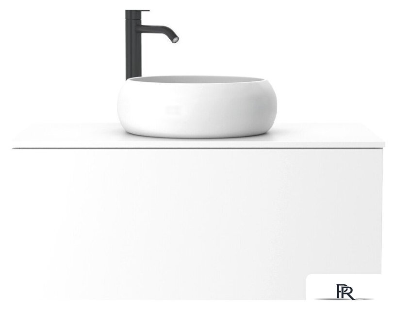  ЗОВ Тумба под умывальник Кито 80 K80LA0MWMC (аттик/белый матовый) - Изображение №2 — Интернет-магазин ПроЗаказ