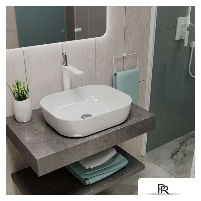 Умывальник D&K Venice DT1020116 (белый) - Изображение №2 — Интернет-магазин ПроЗаказ