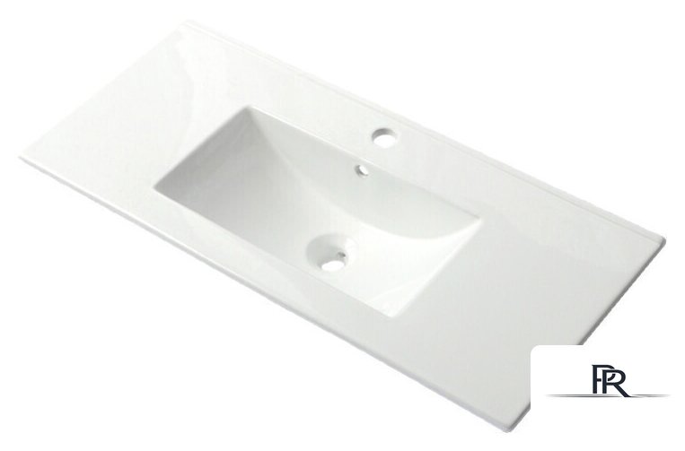  ЗОВ Тумба с умывальником Дион 100 D100LWP0M9003MKV5-OL100 (белый матовый) - Изображение №3 — Интернет-магазин ПроЗаказ