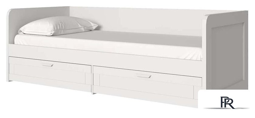 Кровать Anrex Skagen 90-2 90x200 (белый) - Изображение №1 — Интернет-магазин ПроЗаказ