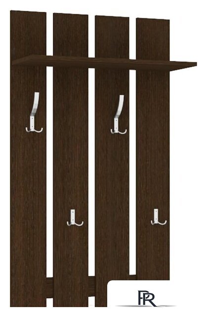 Вешалка для одежды Кортекс-мебель Лара ВП2 (венге) - Изображение №1 — Интернет-магазин ПроЗаказ