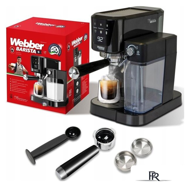 Рожковая кофеварка Webber L7 Caldas - Изображение №6 — Интернет-магазин ПроЗаказ