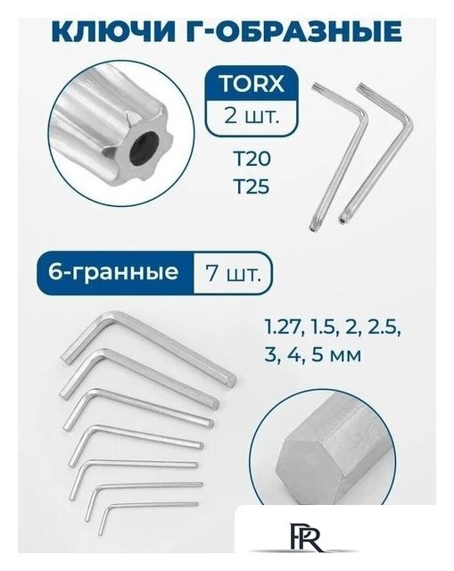 Универсальный набор инструментов Scheppach 38841+2 (216 предметов) - Изображение №15 — Интернет-магазин ПроЗаказ