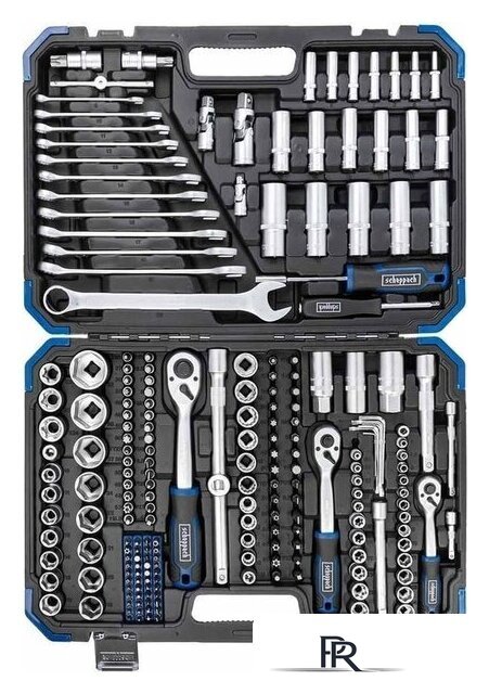 Универсальный набор инструментов Scheppach 38841+2 (216 предметов) - Изображение №2 — Интернет-магазин ПроЗаказ