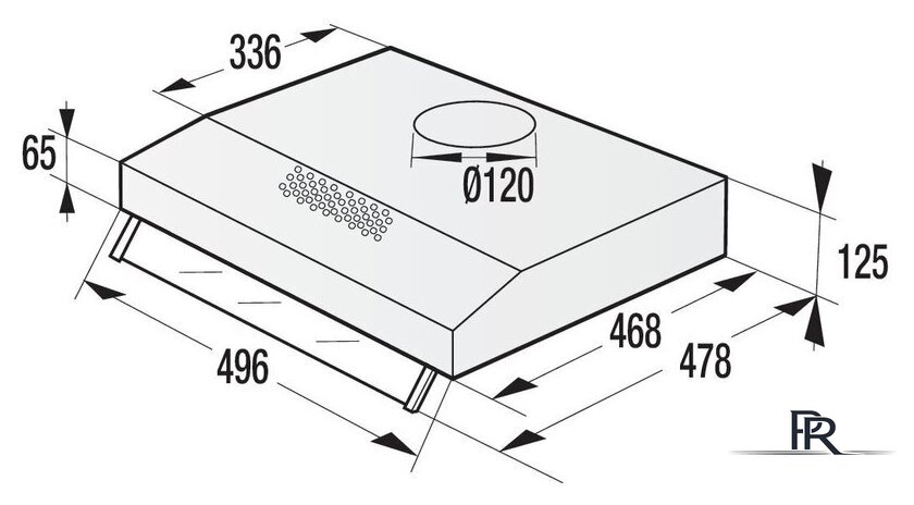 Кухонная вытяжка Gorenje WHU529EW/M - Изображение №2 — Интернет-магазин ПроЗаказ