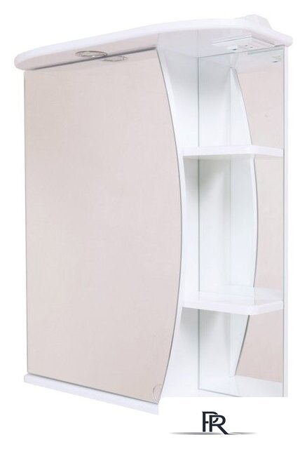  Onika Шкаф с зеркалом Луна 60.01 левый (белый) [206013] - Изображение №1 — Интернет-магазин ПроЗаказ