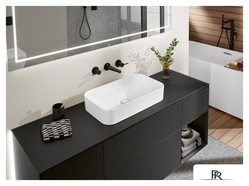 Умывальник Villeroy & Boch Finion 414361Rw - Изображение №11 — Интернет-магазин ПроЗаказ