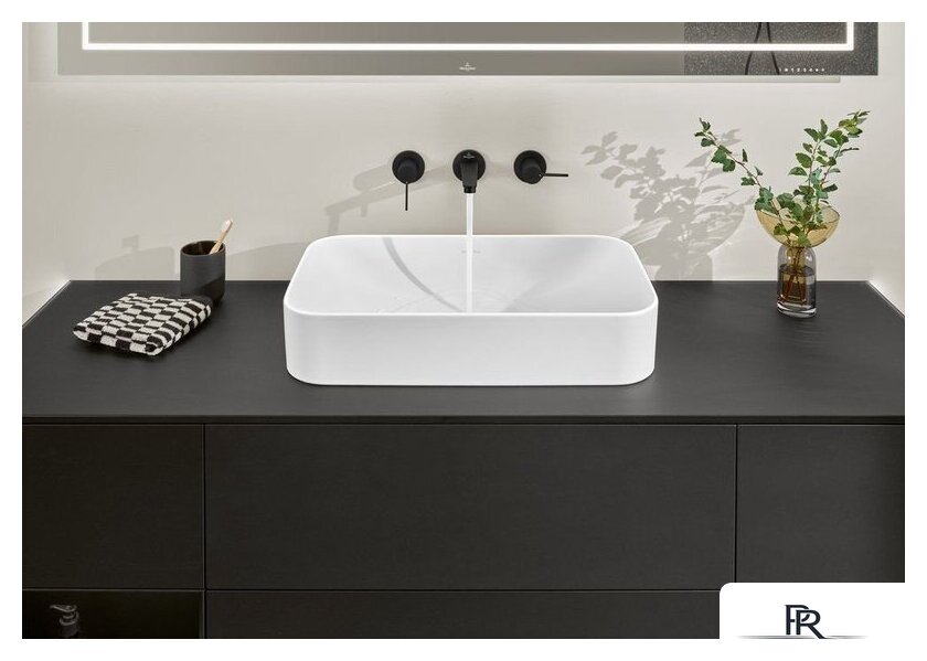 Умывальник Villeroy & Boch Finion 414361Rw - Изображение №10 — Интернет-магазин ПроЗаказ