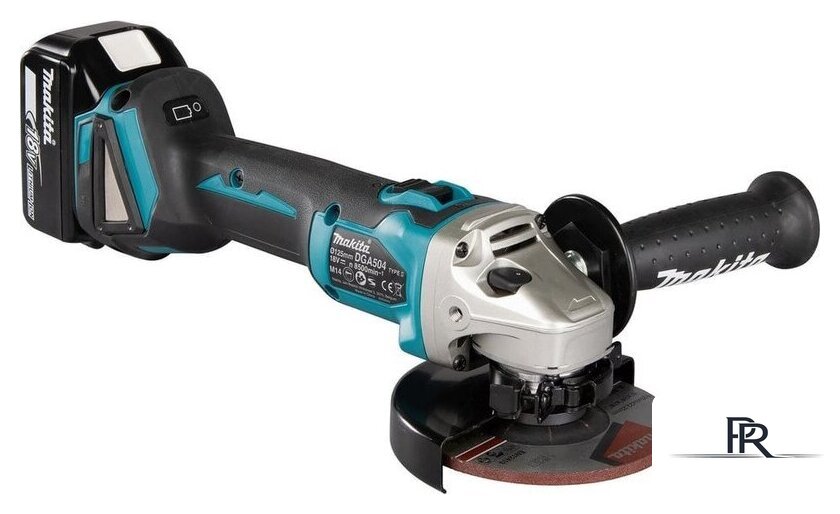 Угловая шлифмашина Makita DGA504RT (с 1-им АКБ, кейс) - Изображение №4 — Интернет-магазин ПроЗаказ