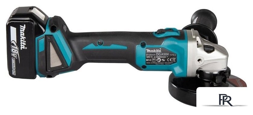 Угловая шлифмашина Makita DGA504RT (с 1-им АКБ, кейс) - Изображение №3 — Интернет-магазин ПроЗаказ