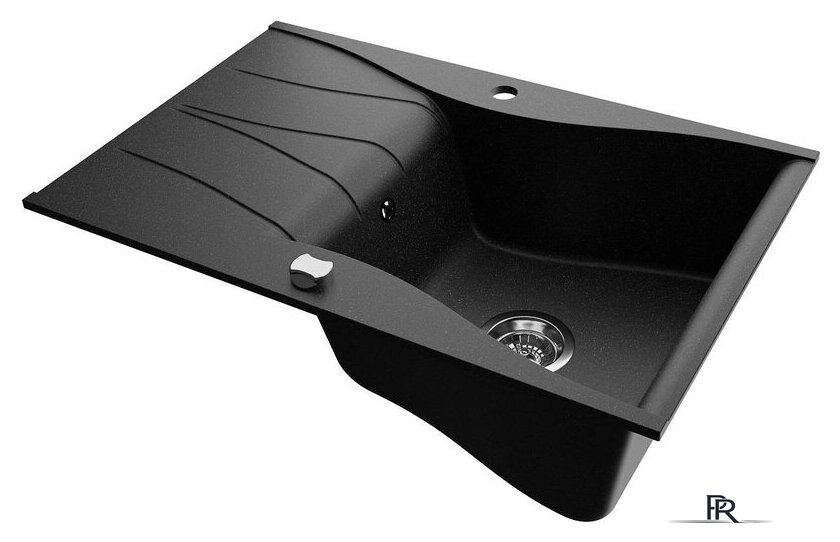 Кухонная мойка Kernau KGS O 6078 1B1D Black Metallic - Изображение №2 — Интернет-магазин ПроЗаказ