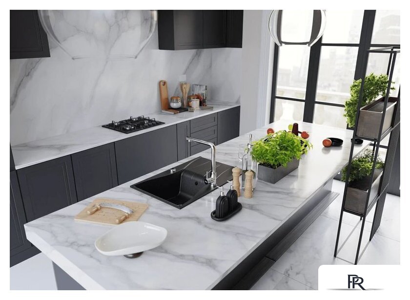 Кухонная мойка Kernau KGS O 6078 1B1D Black Metallic - Изображение №7 — Интернет-магазин ПроЗаказ