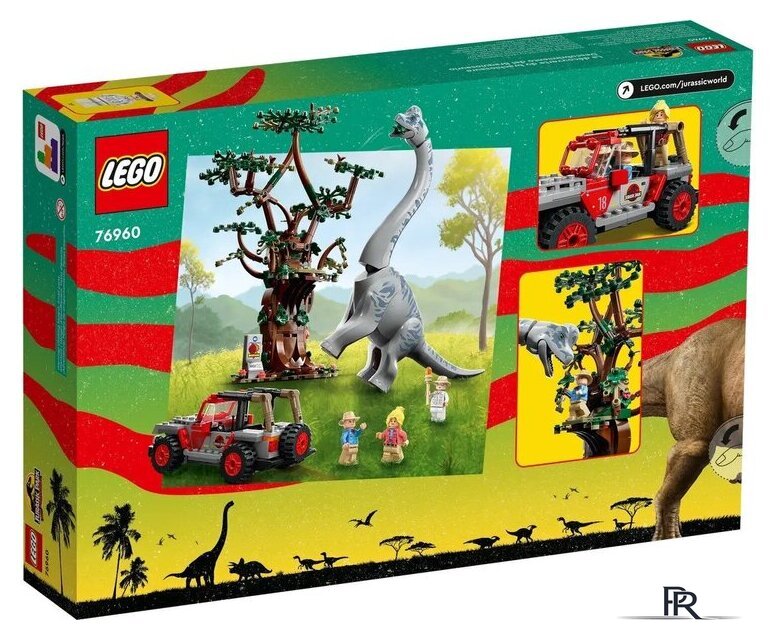 Конструктор LEGO Jurassic World 76960 Встреча с Брахиозавром - Изображение №2 — Интернет-магазин ПроЗаказ