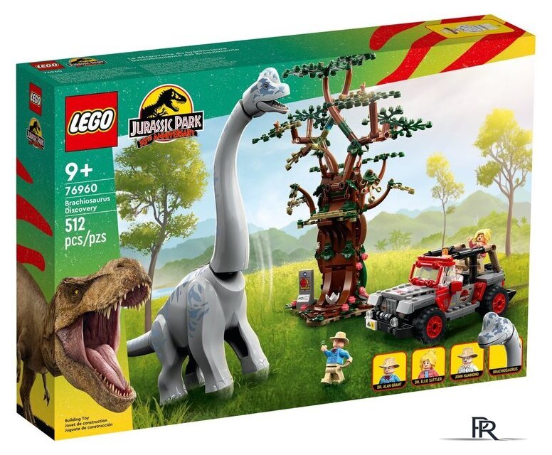Конструктор LEGO Jurassic World 76960 Встреча с Брахиозавром - Изображение №1 — Интернет-магазин ПроЗаказ