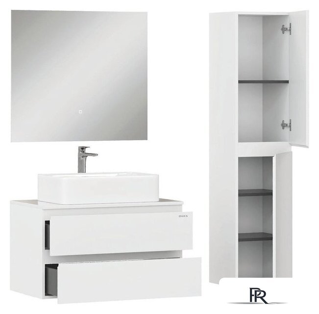  Onika Шкаф-пенал для ванной Алеста 35 403570 - Изображение №9 — Интернет-магазин ПроЗаказ