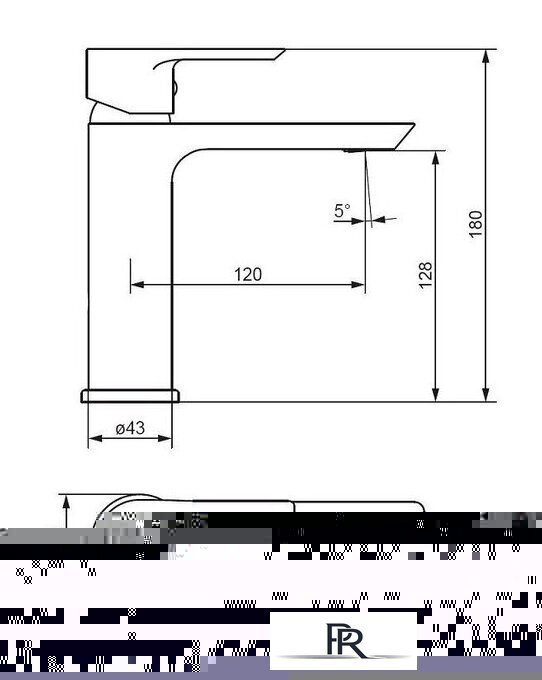 Смеситель Damixa Apollo 470210300 - Изображение №3 — Интернет-магазин ПроЗаказ