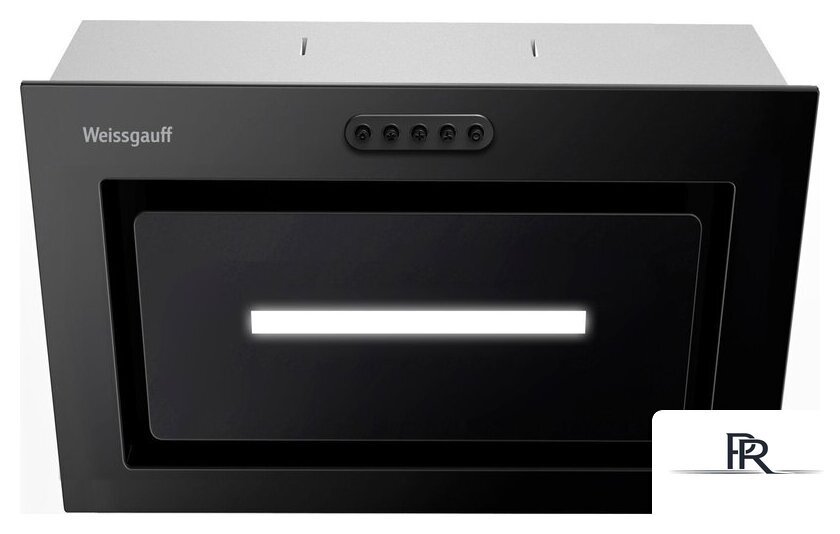 Кухонная вытяжка Weissgauff Aura 456 PB Black Glass - Изображение №1 — Интернет-магазин ПроЗаказ