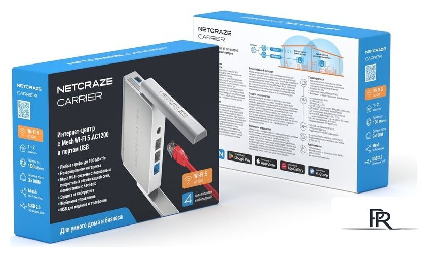 4G Wi-Fi роутер Netcraze Carrier NC-1721 - Изображение №6 — Интернет-магазин ПроЗаказ