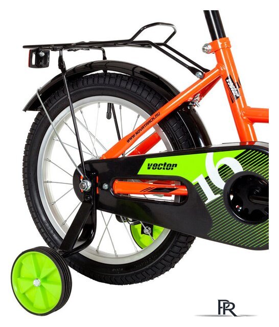 Детский велосипед Novatrack Vector 16 2022 163VECTOR.OR22 (оранжевый) - Изображение №5 — Интернет-магазин ПроЗаказ