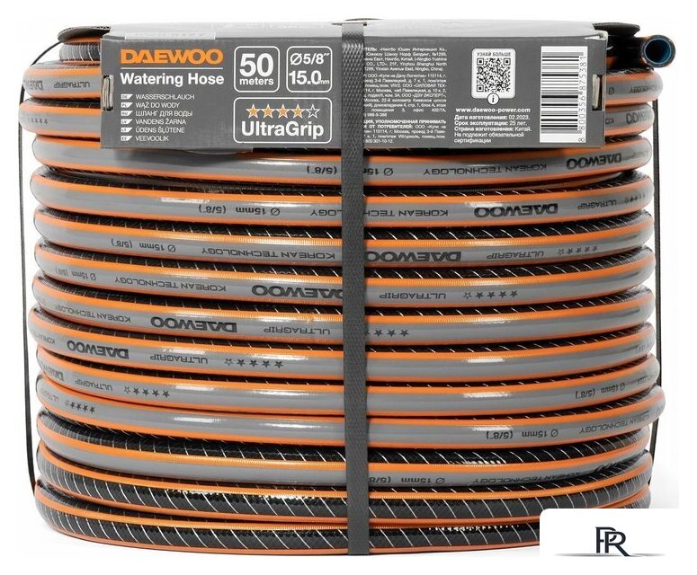 Шланг Daewoo Power UltraGrip DWH 5127 (5/8'', 50 м) - Изображение №4 — Интернет-магазин ПроЗаказ