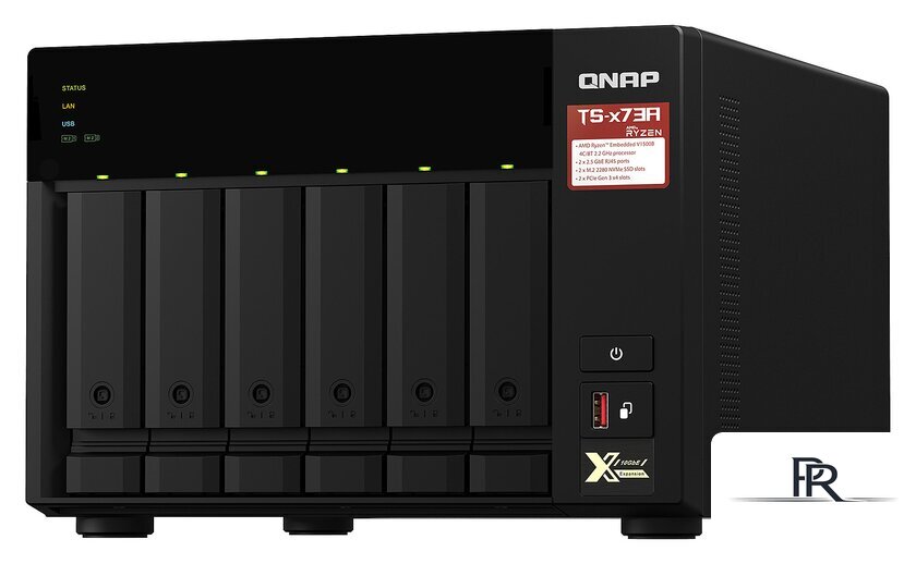 Сетевой накопитель QNAP TS-673A-8G - Изображение №1 — Интернет-магазин ПроЗаказ