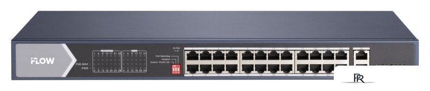 Неуправляемый коммутатор iFlow F-SW-EU628HPOE-V - Изображение №1 — Интернет-магазин ПроЗаказ