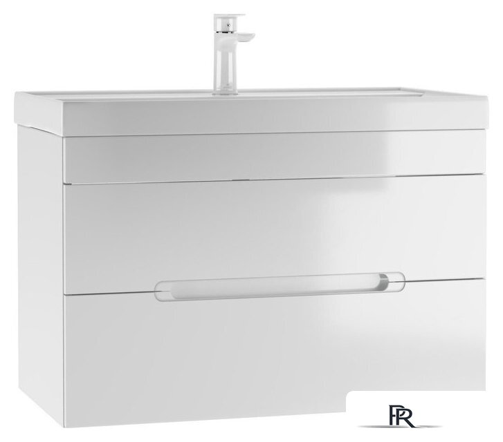  Домино Тумба под умывальник Maria 80 Malta подвесной с двумя ящиками В2 - Изображение №1 — Интернет-магазин ПроЗаказ