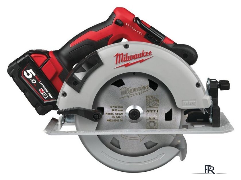 Дисковая (циркулярная) пила Milwaukee M18 BLCS66-502X 4933464590 (с 2-мя АКБ) - Изображение №1 — Интернет-магазин ПроЗаказ
