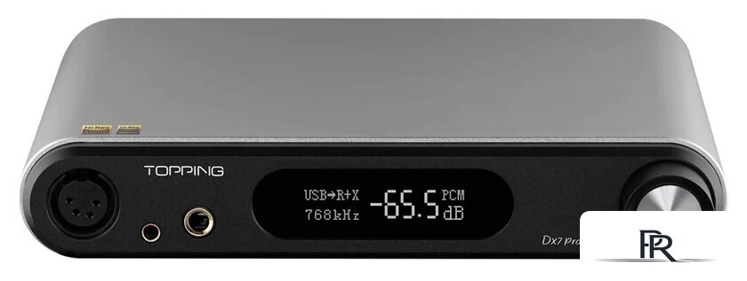 Цифро-аналоговый преобразователь Topping DX7 Pro+ (серый) - Изображение №1 — Интернет-магазин ПроЗаказ
