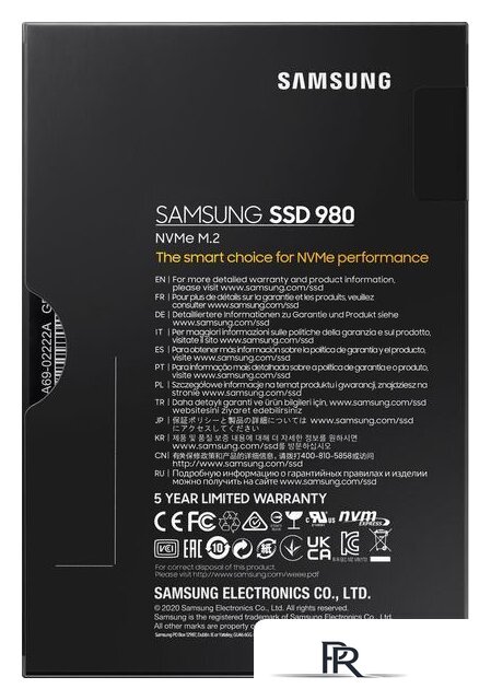 SSD Samsung 980 500GB MZ-V8V500BW - Изображение №7 — Интернет-магазин ПроЗаказ