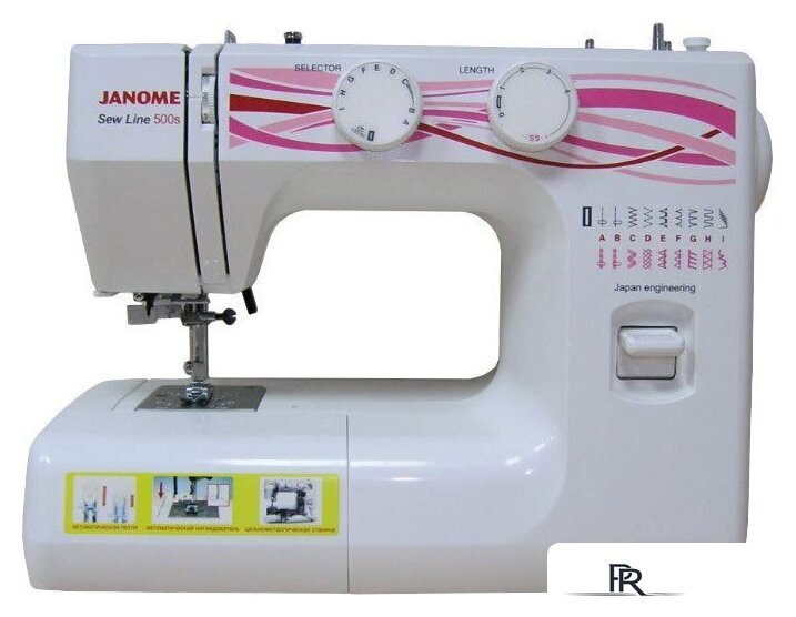 Электромеханическая швейная машина Janome Sew Line 500s - Изображение №1 — Интернет-магазин ПроЗаказ