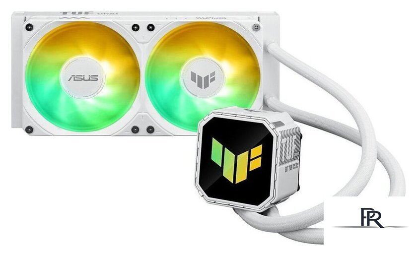 Система жидкостного охлаждения для процессора ASUS TUF Gaming LC III 240 ARGB White Edition - Изображение №1 — Интернет-магазин ПроЗаказ