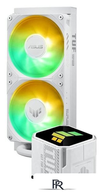 Система жидкостного охлаждения для процессора ASUS TUF Gaming LC III 240 ARGB White Edition - Изображение №3 — Интернет-магазин ПроЗаказ
