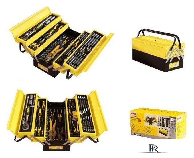 Универсальный набор инструментов WMC Tools 4087C (87 предметов) - Изображение №2 — Интернет-магазин ПроЗаказ