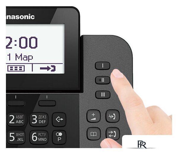 Радиотелефон Panasonic KX-TGF310RUM - Изображение №4 — Интернет-магазин ПроЗаказ
