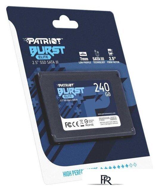 SSD Patriot Burst Elite 240GB PBE240GS25SSDR - Изображение №7 — Интернет-магазин ПроЗаказ