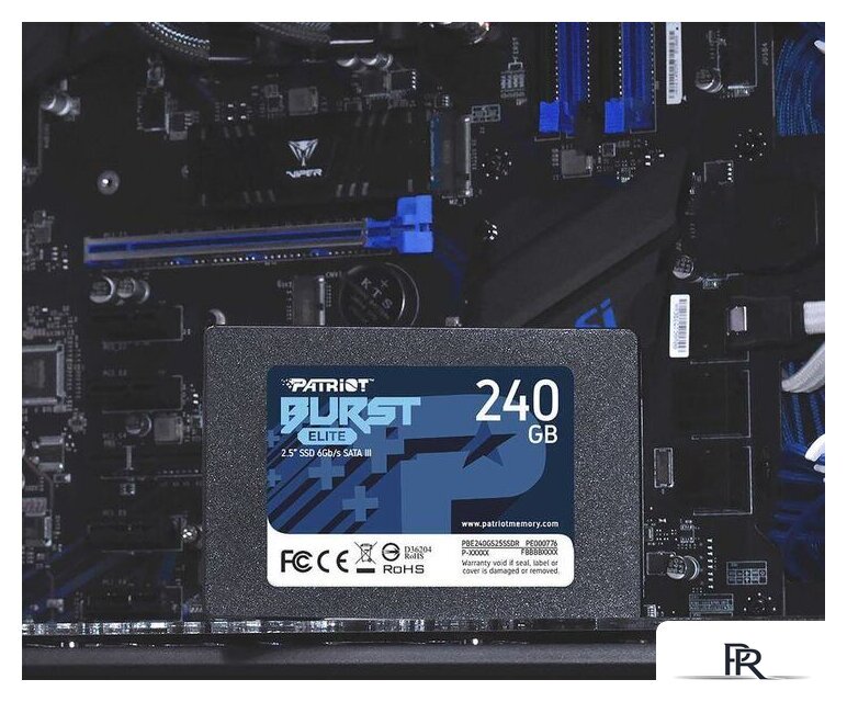 SSD Patriot Burst Elite 240GB PBE240GS25SSDR - Изображение №4 — Интернет-магазин ПроЗаказ