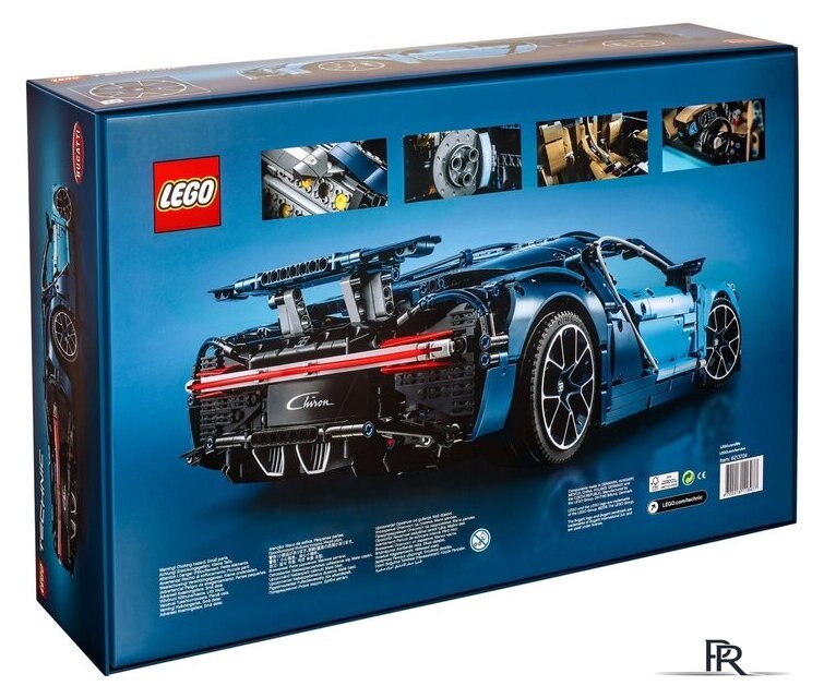 Конструктор LEGO Technic 42083 Bugatti Chiron - Изображение №2 — Интернет-магазин ПроЗаказ