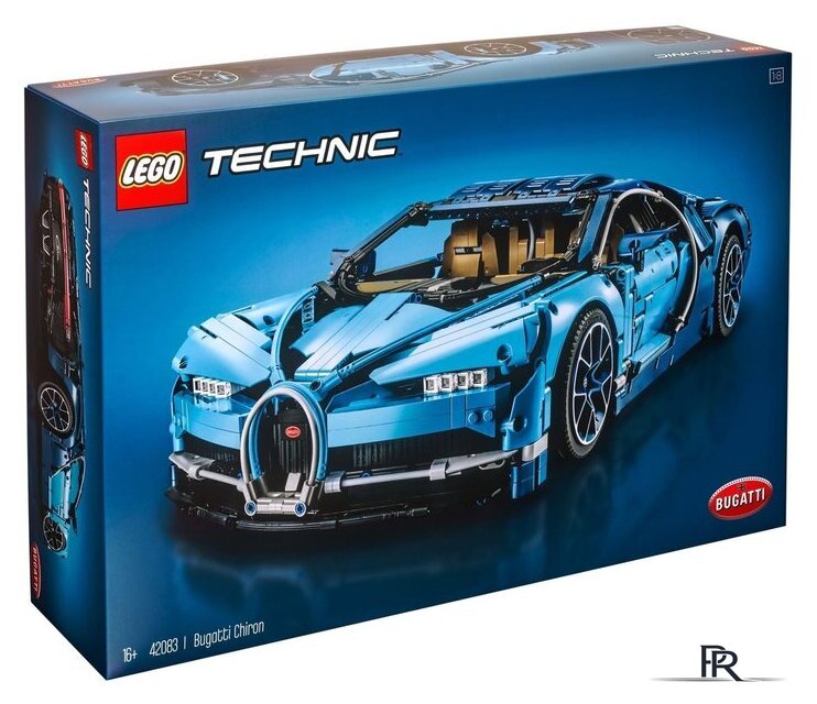 Конструктор LEGO Technic 42083 Bugatti Chiron - Изображение №1 — Интернет-магазин ПроЗаказ