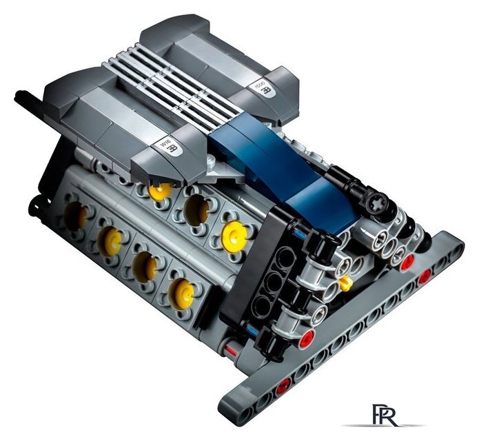 Конструктор LEGO Technic 42083 Bugatti Chiron - Изображение №9 — Интернет-магазин ПроЗаказ
