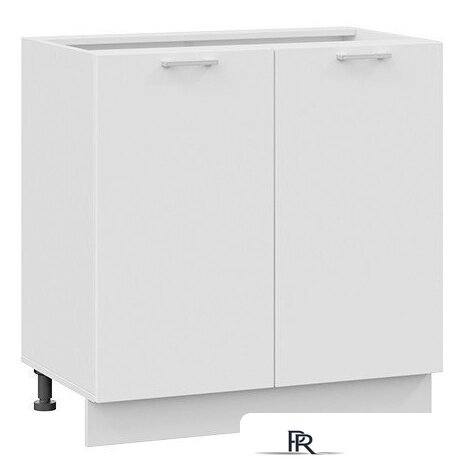 Шкаф напольный Трия Габриэлла 1Н8 (белый/сноу) - Изображение №1 — Интернет-магазин ПроЗаказ