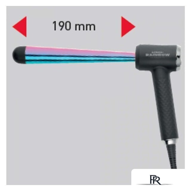 Конусная плойка Gamma Piu Korner XL Rainbow - Изображение №3 — Интернет-магазин ПроЗаказ
