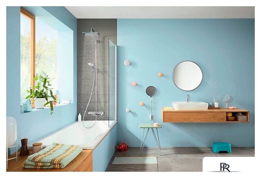 Душевая система  Hansgrohe Croma E Showerpipe 280 1jet 27687000 - Изображение №4 — Интернет-магазин ПроЗаказ