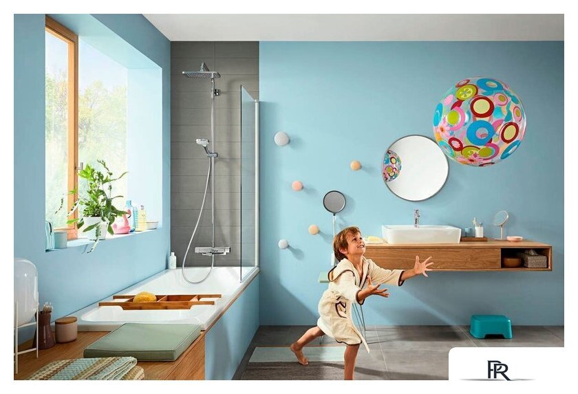 Душевая система  Hansgrohe Croma E Showerpipe 280 1jet 27687000 - Изображение №2 — Интернет-магазин ПроЗаказ