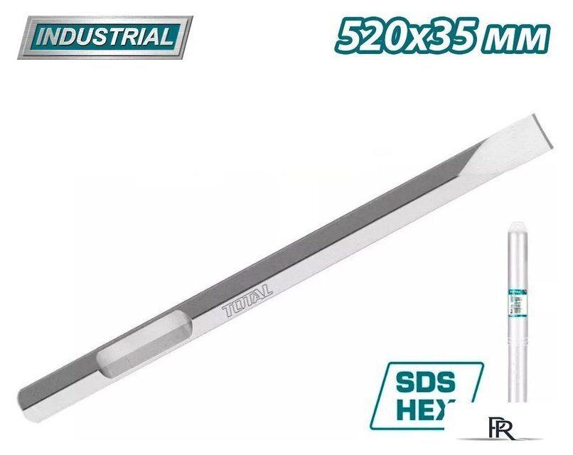 Плоское зубило Total TAC153428112 - Изображение №1 — Интернет-магазин ПроЗаказ