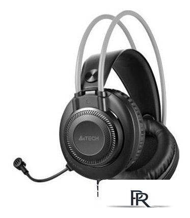 Наушники A4Tech Fstyler FH200U (черный/серый) - Изображение №4 — Интернет-магазин ПроЗаказ