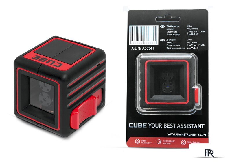 Лазерный нивелир ADA Instruments Cube Basic Edition - Изображение №6 — Интернет-магазин ПроЗаказ