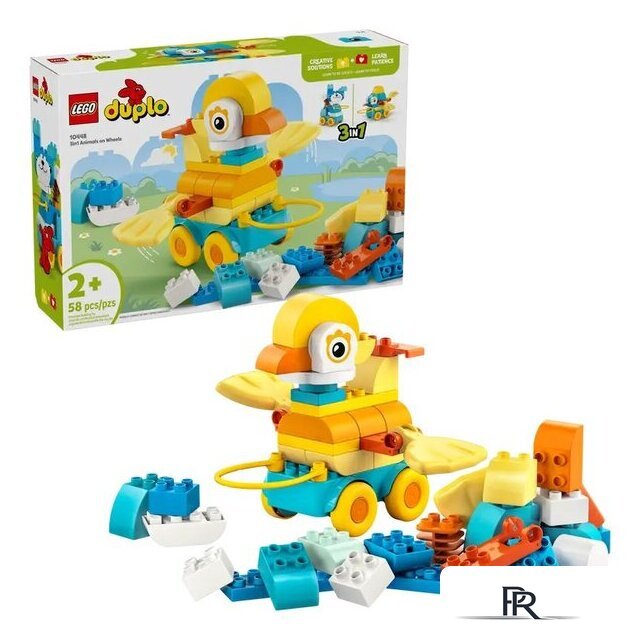 Конструктор LEGO Duplo Животные на колесах 3в1 10448 - Изображение №6 — Интернет-магазин ПроЗаказ